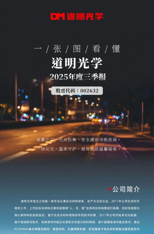 一张图看懂丨pp电子光学2025年度三季报